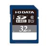 I-O Data SDH-UT32GR SDHC Memory Card, 32GB, UHS-I, UHS Speed Class 1 Compatible, Japanese Manufacturer view 1
