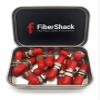 Fibershack - ST Fiber Coupler 15 Pack Tin. ST Fiber Optic Couplers for Extending STUPC Single Mode Cables - Our STUPC Fiber Connectors are pre-Cleaned Barrel Connectors view 1
