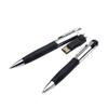 8GB Fountain Pen Shape USB 2.0 Flash Drive Thumb Drive Memory Stick Flash Disk PenDrive Jump Drive Flash Disk Pen Drive USB Stick USB Drive U Disk Pen Drive (Black) view 1