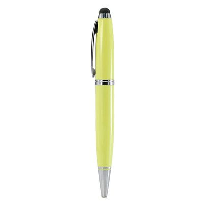 4GB Fountain Pen Shape USB 2.0 Flash Drive Thumb Drive Memory Stick Flash Disk PenDrive Jump Drive Flash Disk Pen Drive USB Stick USB Drive U Disk Pen Drive (Yellow)
