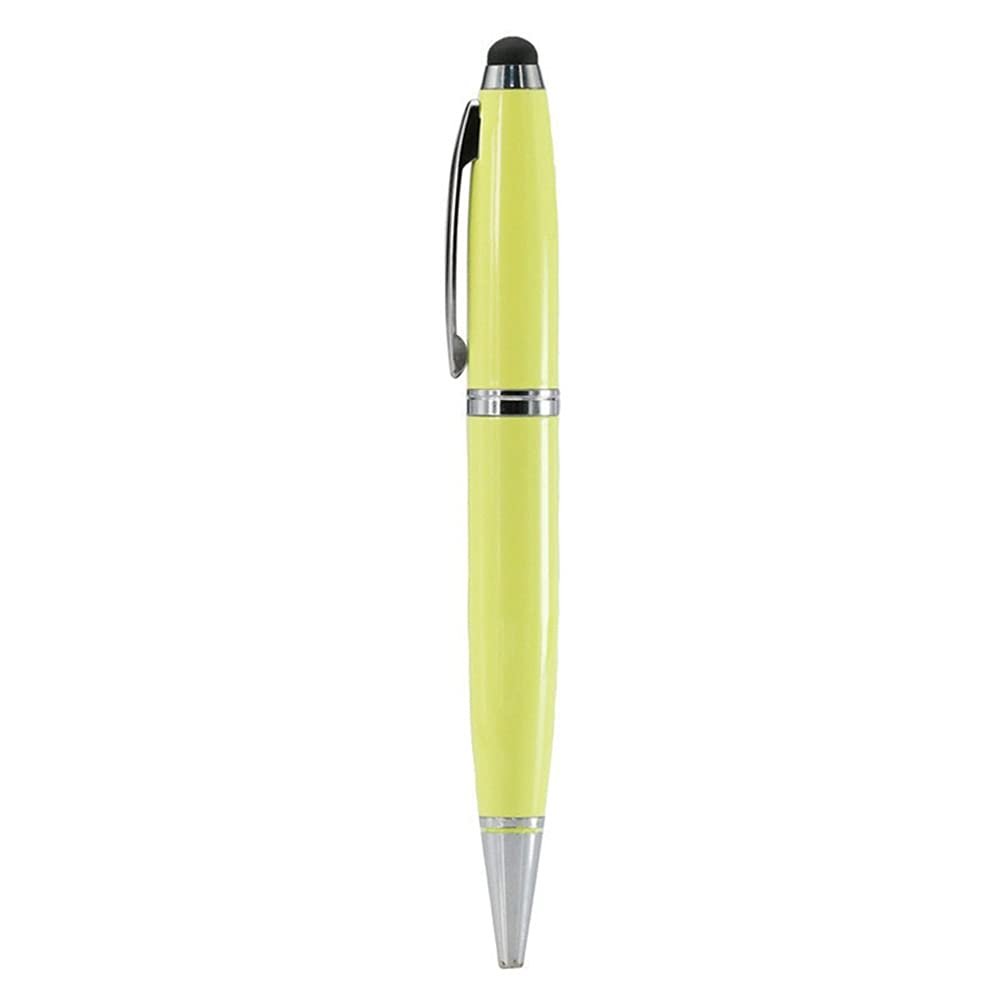 4GB Fountain Pen Shape USB 2.0 Flash Drive Thumb Drive Memory Stick Flash Disk PenDrive Jump Drive Flash Disk Pen Drive USB Stick USB Drive U Disk Pen Drive (Yellow)