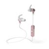 Tzumi Wireless Bluetooth Earbuds with Microphone, White and Rose Gold view 2