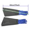 Eiito Drain Cleaning Gloves,Pond Gloves,Long Rubber glove,Waterproof Elbow Length Rubber gloves- 27 Inch Insulated Waterproof view 3