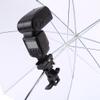 Light Stand Bracket, Camera Flash Mount Positioning Clamp with Umbrella Reflector Holder and Hot Shoes for DSLR Flashes Studio Light LED Light view 1