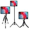 Acuvar 57" inch Pro Series Tripod, Tablet Mount + Acuvar Universal Smartphone Mount + Wireless Remote for All Smartphone and Tablet Devices + eCostConnection Microfiber Cloth view 4