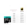 ADATA Premier Pro 512GB MicroSDXC/SDHC UHS-I U3 Class 10 V30S A2 Memory Card with SD Adapter - Waterproof, Shockproof, X-ray Proof, Magnet Proof and Temperature Resistant view 3