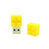 32GB Building Blocks Shape USB 2.0 Flash Drive USB Flash Drive PenDrive Memorias USB Memory Stick USB Drive USB Flash Disk Thumb Drive U Disk Pen Drive USB Stick (Yellow) view 3
