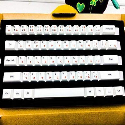 104 Keys Japanese Korean Russian Dye-Sublimation PBT Keycap Keycaps ANSI Profile for Cherry MX RGB Gaming Mechanical Keyboard