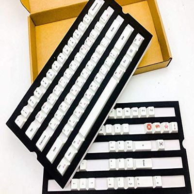 104 Keys Japanese Korean Russian Dye-Sublimation PBT Keycap Keycaps ANSI Profile for Cherry MX RGB Gaming Mechanical Keyboard