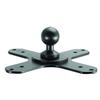 iBOLT Metal Portable Electronic Device Mount Adapter for VESA 75/100 to 25mm Ball/1-inch, Monitor Mount view 1
