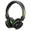 POWMEE M2 Kids Headphones Wired Headphone for Kids,Foldable Adjustable Stereo Tangle-Free,3.5MM Jack Wire Cord On-Ear Headphone for Children/Teens/Girls/School/Kindle/Airplane/Plane/ (Black) view 1