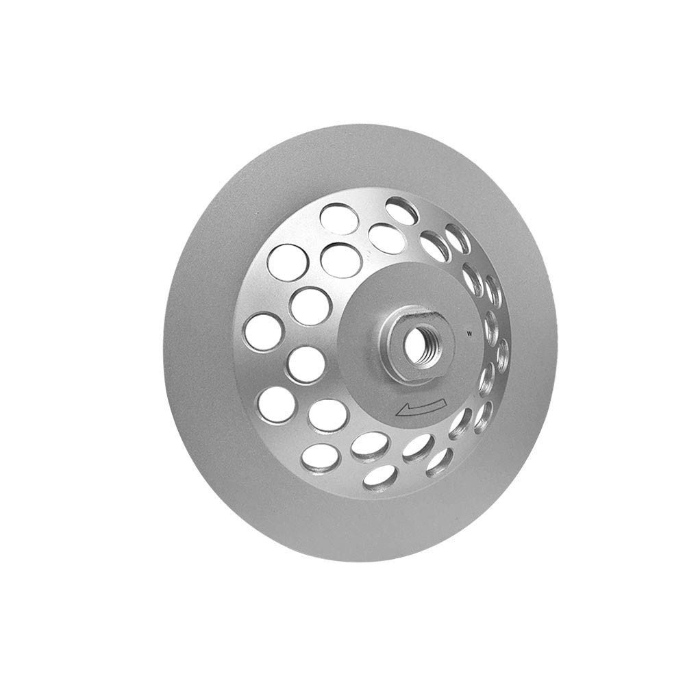 Grinding Grinder 24 Segments Wet Dry 7'' x 5/8''-11 Concrete Turbo Cup Wheel