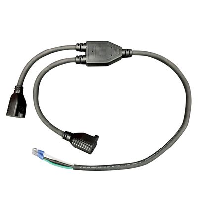 Tundra IPO Series Outlet Extender for Trucks  120 Volts Y Cord - in-CAB Outlet Splitter System  Enhanced Safety  Easy DIY Installation Y-Cord Hardwire