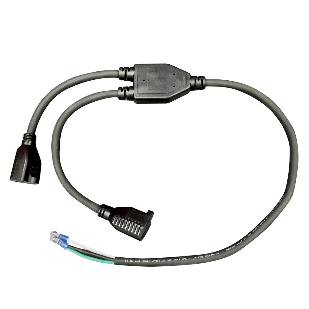 Tundra IPO Series Outlet Extender for Trucks  120 Volts Y Cord - in-CAB Outlet Splitter System  Enhanced Safety  Easy DIY Installation Y-Cord Hardwire