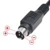 ABLEGRID 100-240VAC 12V DC 2A OD5.5mm ID2.1mm 4Plug Splitter for CCTV Security Camera DSC-SWP2A-12 view 2