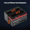 Dual-Bay USB 2.0 2.5in/3.5in SATAI/II/III & IDE HDD Enclosure Docking Dock Station USB2.0 Hub Card Reader,Portable Hardisk for 2000/XP/VistaWin7/8,Linux,for M2/MS/TF/SD/MMC/MS/CF/XD Card view 4
