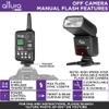Altura Photo AP-305C Flash for Canon 2.4G E-TTL and Manual Trigger Wireless HSS Camera Flash for Canon EOS R R5 R6 R7 R8 RP 90D 80D 70D SL2 T7I T6 T6I 5D 6D 7D M6 M50 view 3