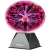 Theefun Plasma Ball: 8 Inch Huge Plasma Globe Birthday Gifts Touch & Sound Sensitive Ball Lamp Electric Lightning Novelty Light for Parties, Home, Prop, Room Decoration view 1
