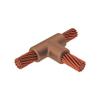 ERICO CADWELD TAC2G2G Type TA Standard Weld Metal Mold, 2/0 AWG Conductor, Cable to Cable, Graphite view 2