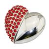 128GB Heart Shape USB Flash Drive USB Drives Memory Stick Thumb Drives USB 2.0 Disk Pen Drive Pen Drive Date Storage Flash Disk Zip Drive USB Stick USB Drive (Red) view 3