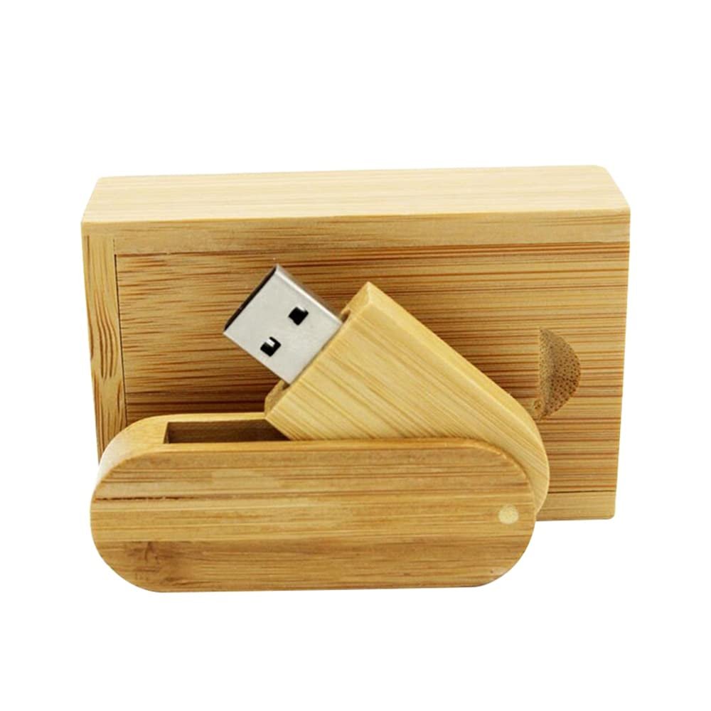 128GB Wood Box USB Flash Drive USB Drives Memory Stick Thumb Drives USB Stick USB 2.0 Pen Drive Date Storage Zip Drive Drive PenDrive External Storage (Carbonized)