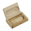 128GB Wood Box USB Flash Drive USB Drives Memory Stick Thumb Drives USB Stick USB 2.0 Pen Drive Date Storage Zip Drive Drive PenDrive External Storage (White) view 3