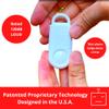 B A S U eAlarm, America's #1 Trusted Premium Emergency Alarm, Proven Results as seen on TV, Up to 3X Smaller Than Generic Models (100 Pack for Amazon Business Buyers)  (PRO, White) view 3