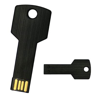 10Pack 2.0 USB Flash Drive Metal Key Design Metal Key Shaped Memory Stick USB Disk (2.0/4GB, Black)