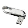 128GB Carabiner Shape USB 2.0 Flash Drive Pen Drive Memory Stick USB Stick USB Drive Flash Disk Thumb Drive USB Disk USB Stick U Disk PenDrive (White) view 3