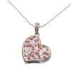 128GB Heart Shape USB Flash Drive USB Drives Memory Stick Thumb Drives USB 2.0 Disk Pen Drive Date Storage Flash Disk Zip Drive USB Stick USB Drive (Silver) view 1
