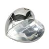128GB Heart Shape USB Flash Drive USB Drives Memory Stick Thumb Drives USB 2.0 Disk Pen Drive Pen Drive USB Drive Date Storage Flash Disk Zip Drive USB Stick (Silver) view 3
