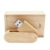 16GB Wood Box USB Flash Drive USB Drives Memory Stick Thumb Drives USB Stick USB 2.0 Pen Drive Date Storage Zip Drive Drive PenDrive External Storage (Maple) view 1