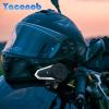 Yaconob Motorcycle Bluetooth Headset BT-S3NS 1000m Motorcycle Helmet Bluetooth Radio Intercom Wireless Interphone to 2-3 Riders (Waterproof/Handsfree/Stereo Music/FM Radio/GPS/MP3 (2 Pack) view 4
