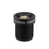 6mm CCTV Camera Lens 2MP IR Security Lens with 58 Wide Angle, 24-Hour Night Vision IP Camera Lens for 1/2.7 1/3 1/4 CCD, *0.5 view 1