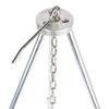 Camping Tripod, Portable and Adjustable Campfire Cooking Grill Tripod for Outdoor Enthusiasts, Camping Trips, Picnics, BBQ Parties view 1