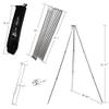 Camping Tripod, Portable and Adjustable Campfire Cooking Grill Tripod for Outdoor Enthusiasts, Camping Trips, Picnics, BBQ Parties view 3
