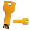 10Pack 2.0 USB Flash Drive Metal Key Design Metal Key Shaped Memory Stick USB Disk (2.0/128GB, Orange) view 1