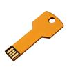 10Pack 2.0 USB Flash Drive Metal Key Design Metal Key Shaped Memory Stick USB Disk (2.0/128GB, Orange) view 2