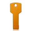 10Pack 2.0 USB Flash Drive Metal Key Design Metal Key Shaped Memory Stick USB Disk (2.0/128GB, Orange) view 4