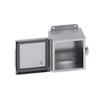 B-Line 12106-4XSCHC Panel Enclosure, 10 in W x 6 in D, NEMA 4X, 304 Stainless Steel view 2