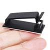 SOULWIT 50Pcs Self Adhesive Cable Management Clips, Cable Organizers Wire Clips Cord Holder for TV PC Ethernet Cable under Desk Home Office (Black) view 3