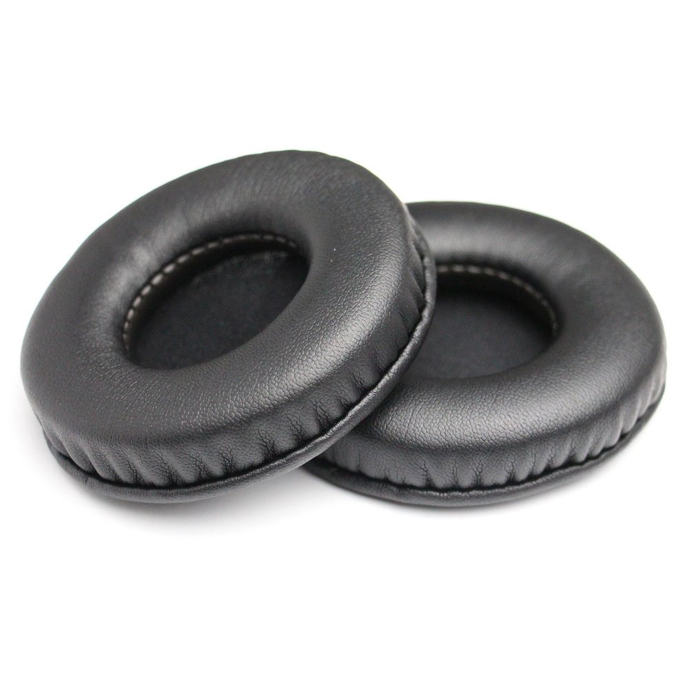 1 Pair of Black Ear Pads Cover Replacement Earpads Cushion Pillow Foam Earmuffs Compatible with Jam Transit Bluetooth Wireless Headset Headphones