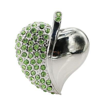16GB Heart Shape USB Flash Drive USB Drives Memory Stick Thumb Drives USB 2.0 Disk Pen Drive Date Storage Flash Disk Jump Drive USB Stick USB Drive (Green)