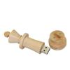 128GB Wood International Chess Shape USB Flash Drive USB Drives Memory Stick Thumb Drives USB Stick USB 2.0 Pen Drive Date Storage Zip Drive Drive PenDrive External Storage (White) view 4