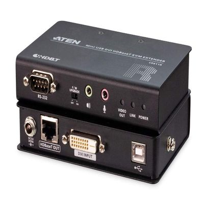 Aten Mini USB DVI HDBaseT KVM Extender, CE611-AT-G (KVM Extender)
