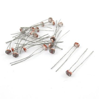 50Pcs GL5539 5mm Photoresistor, LDR, by