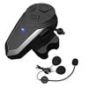 Yaconob Motorcycle Bluetooth Headset BT-S3NS 1000m Motorcycle Helmet Bluetooth Radio Intercom Wireless Interphone to 2-3 Riders (Waterproof/Handsfree/Stereo Music/FM Radio/GPS/MP3 (1 Pack) view 1
