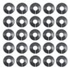 Grey Round Plastic Blank Rack Size Dividers - Multi-Pack (100) view 1