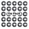 Grey Round Plastic Blank Rack Size Dividers - Multi-Pack (100) view 2