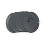 Grey Round Plastic Blank Rack Size Dividers - Multi-Pack (100) view 4
